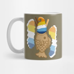 Pride taiyaki design, 2nd wave (aroace) Mug